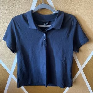 F21 Navy Blue Polo